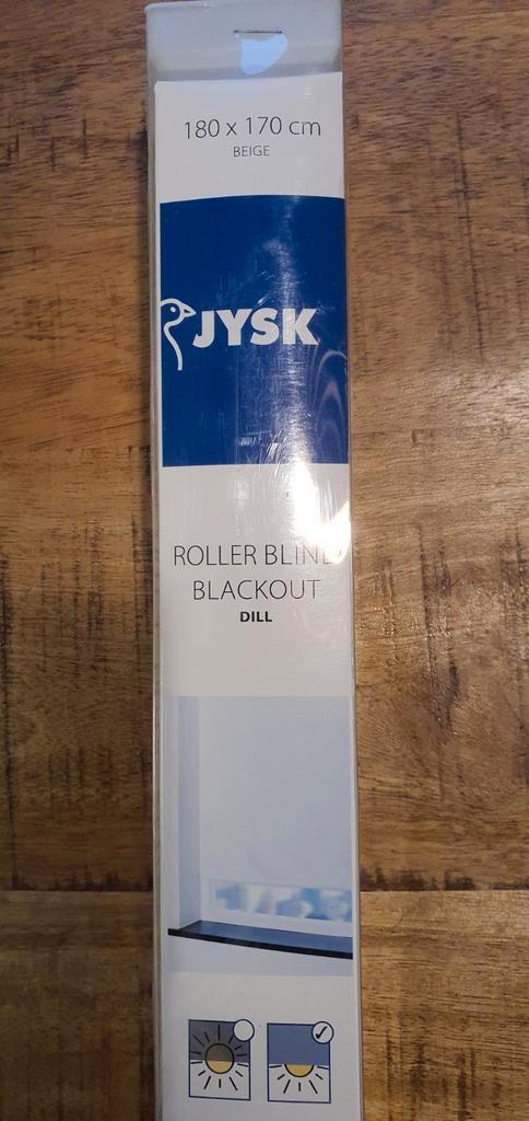 JYSK Rolgordijn Verduisterend 180x170cm - Nieuw!, Huis en Inrichting, Stoffering | Gordijnen en Lamellen, Nieuw, 150 tot 200 cm