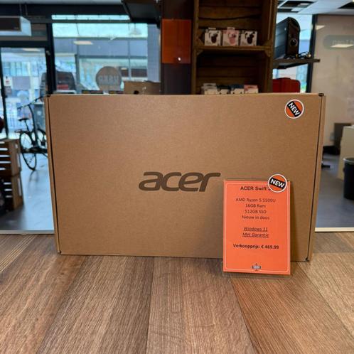 ACER Swift 3 SF314-43-R8FM Ryzen 5 5500U  16 GB 512 GB  Rade, Computers en Software, Windows Laptops, Nieuw