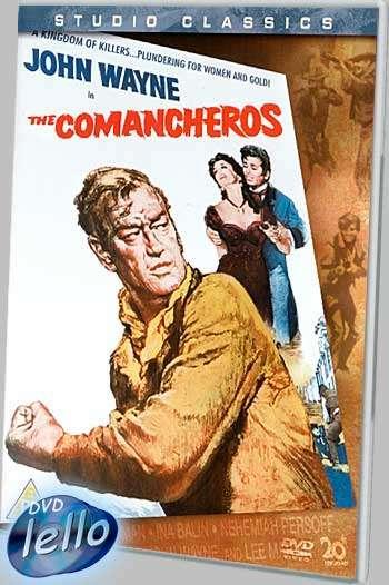 The Comancheros (1961 John Wayne, Stuart Whitman) niet NLO, Cd's en Dvd's, Dvd's | Drama, Zo goed als nieuw, Vanaf 6 jaar, Ophalen of Verzenden