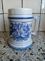Bierpul Delfts blauw rozen hand painted., Ophalen of Verzenden