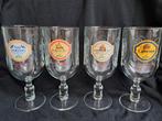 Set van 4 Grolsch bier glazen, Verzamelen, Biermerken, Verzenden, Zo goed als nieuw, Glas of Glazen, Grolsch