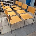 partij kantinestoelen stapelstoelen eettafelstoelen, Ophalen, Gebruikt, Vijf, Zes of meer stoelen