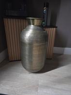 Gouden Aluminium Vaas, Huis en Inrichting, Woonaccessoires | Vazen, Ophalen, Overige materialen, 50 tot 75 cm, Geel
