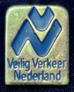 Speld Veilig Verkeer Nederland - 1980, Verzamelen, Speldjes, Pins en Buttons, Ophalen of Verzenden, Zo goed als nieuw, Transport