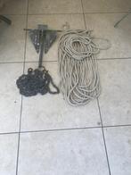 anker type Danforth 10 kg met 4m ketting en 25m lijn, Watersport en Boten, Ophalen, Gebruikt, Overige typen