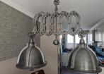 Industriële Trendhopper Lamp - Uitschuifbaar, Ophalen, Gebruikt, Industrieel, Metaal