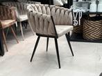 Wave Chair - Sand White - Nieuw!, Huis en Inrichting, Stoelen, Bruin, Nieuw, Ophalen of Verzenden, Metaal