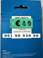 Mooi nummer Lebara makkelijk Simkaart Nieuw!, Ophalen of Verzenden, Nieuw, Overige providers, Prepaidkaart
