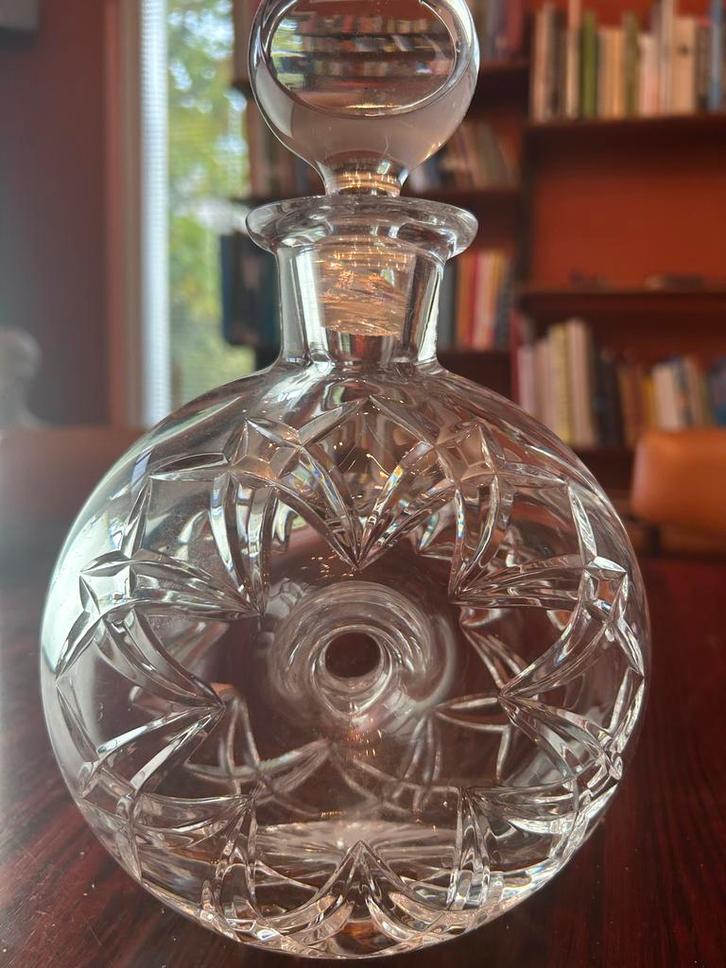 Kristallen karaf met stop, Antiek en Kunst, Antiek | Glas en Kristal, Ophalen