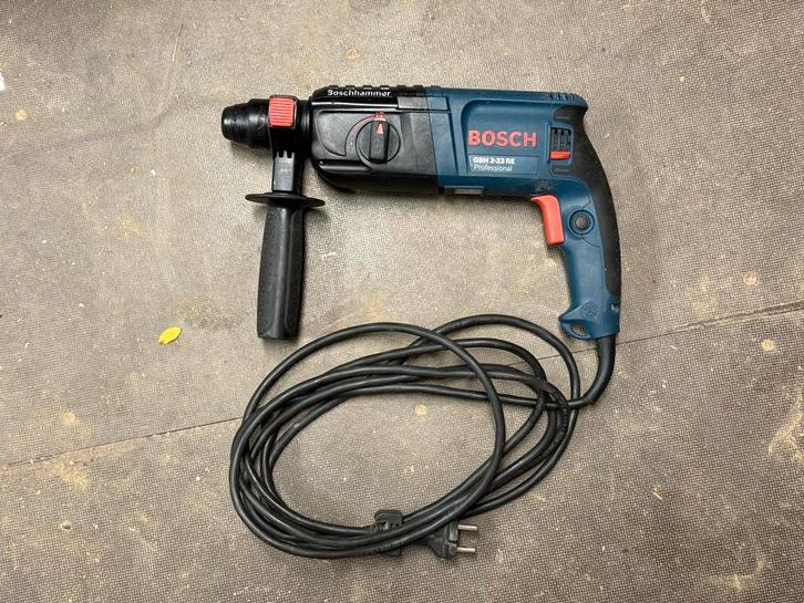 Bosch GBH 2-23 RE Boorhamer - Zo goed als nieuw!, Doe-het-zelf en Verbouw, Gereedschap | Boormachines, Zo goed als nieuw, Boor- en/of Breekhamer