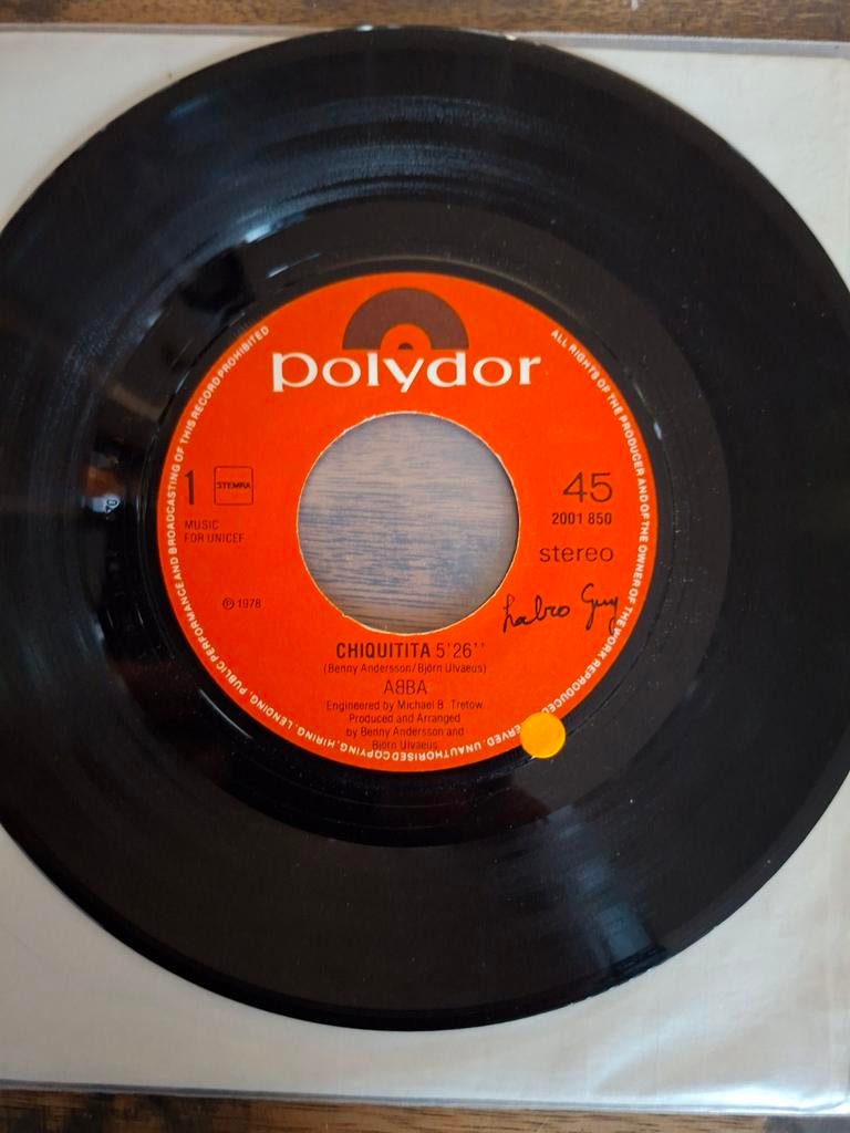 Abba - Chiquitita, Ophalen of Verzenden, Gebruikt, Pop