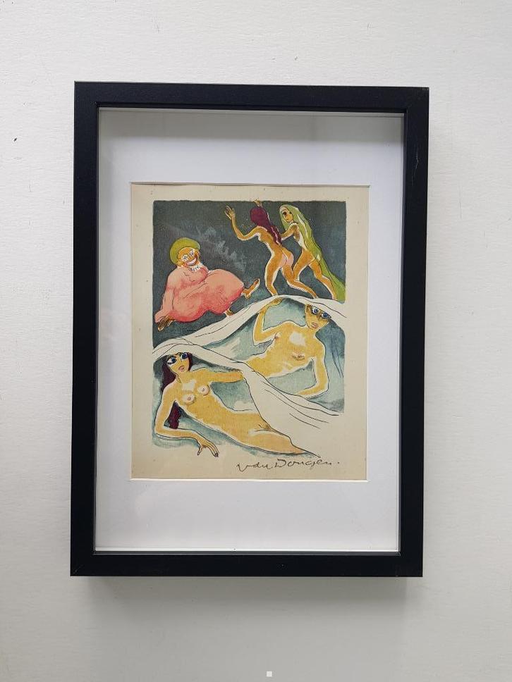 Kees van Dongen Canne-à-sucre  Plaat gesigneerd, Antiek en Kunst, Kunst | Litho's en Zeefdrukken, Ophalen of Verzenden