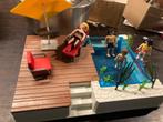 Playmobil zwembad, Kinderen en Baby's, Speelgoed | Playmobil, Ophalen of Verzenden, Gebruikt, Complete set