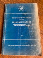 Originele Trabant 601 Bedieningshandleiding, Ophalen of Verzenden