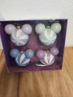 Kerst: Disney Mickey Mouse kerstballen nieuw, Disney, Beeldje of Figuurtje, Nieuw, Ophalen of Verzenden