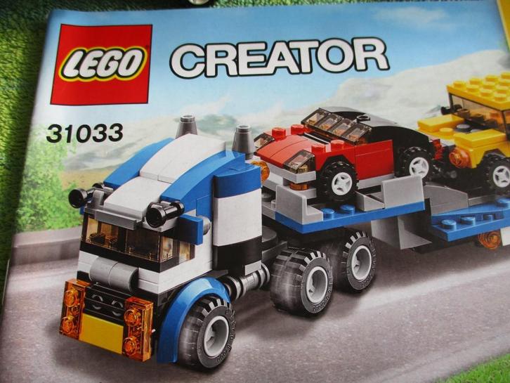 lego Creator 3-in-1 set Autotransport 31033, Kinderen en Baby's, Speelgoed | Duplo en Lego, Gebruikt, Lego, Complete set, Ophalen of Verzenden