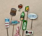 Verzameling / collectie Vintage reclamespeldjes ca. jaren 60, Verzamelen, Speldjes, Pins en Buttons, Ophalen of Verzenden, Zo goed als nieuw