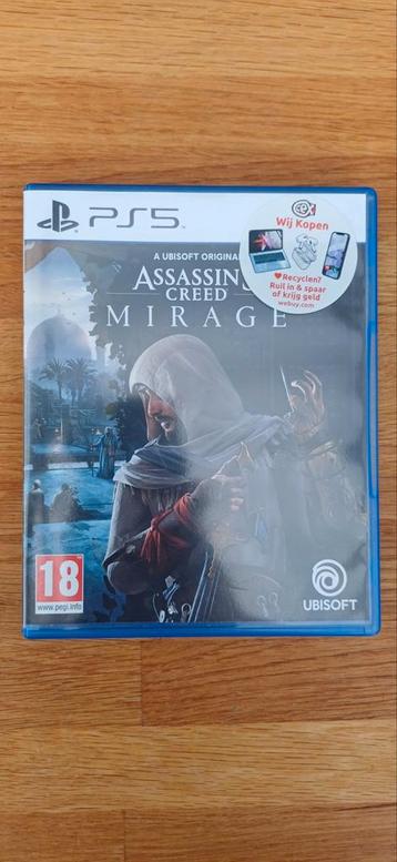Assassins Creed Mirage voor PS5 beschikbaar voor biedingen