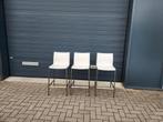 Zanotta Lia barkrukken / barstoel 3x, Ophalen of Verzenden, Zo goed als nieuw, Leer, Drie