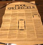 Pool spelregels, Ophalen, Gebruikt, Overige typen