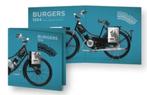 Zilveren postzegel NL Motorfiets merken Burgers 1934, Verzenden, Na 1940, Postfris