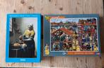 2 Legpuzzels Melkmeisje van Vermeer en, Ophalen, 500 t/m 1500 stukjes, Zo goed als nieuw