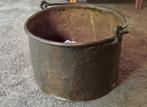 Koperen houtbak, Antiek en Kunst, Ophalen, Koper