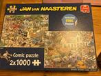 Jan van Haasteren puzzel Safari & De storm, Ophalen of Verzenden, 500 t/m 1500 stukjes, Zo goed als nieuw, Legpuzzel