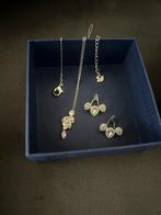 Swarovski ketting en oorbellen, Ophalen of Verzenden, Zo goed als nieuw