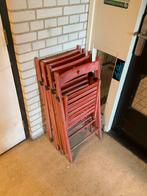 4 stuks Ikea frösvi klapstoelen inklapbaar massief hout, Huis en Inrichting, Stoelen, Gebruikt, Ophalen of Verzenden, Vier, Hout