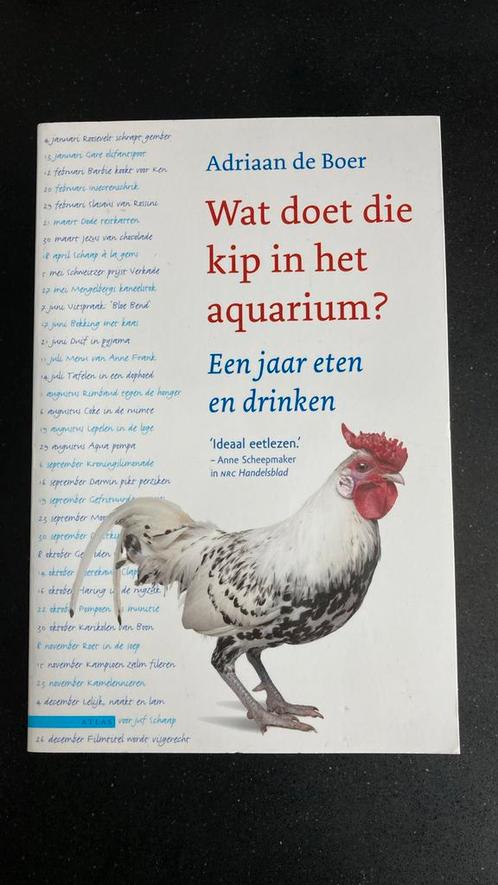 Adriaan de Boer - Wat doet die kip in het aquarium?, Boeken, Kookboeken, Nieuw, Ophalen of Verzenden