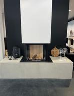 (Showroommodel) houthaard Brunner 57/25/60/25 panorama, Ophalen of Verzenden, Zo goed als nieuw, Inbouwhaard, Houthaard