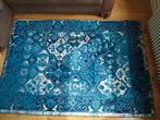 Blauw vloerkleed met patroon, Ophalen, 100 tot 150 cm, Blauw, 200 cm of meer