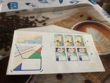 No3181 Afwijkend E185 strip van 3 mat tab Heb ook van Neder beschikbaar voor biedingen