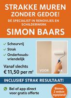 SimonBaars Renovlies&Glasvezelbehang Vakwerk voor elk budget, Garantie, Behangen