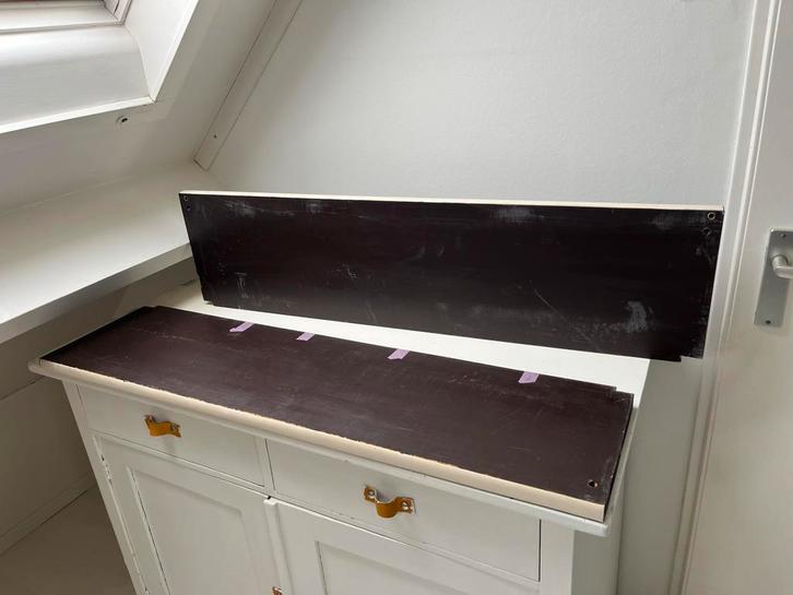 Boekenplanken met beugels - Opknappen, Huis en Inrichting, Woonaccessoires | Wandplanken en Boekenplanken, Gebruikt, Ophalen