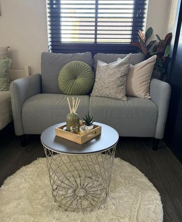 GLOSTAD 2-seat sofa, light grey beschikbaar voor biedingen