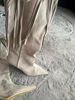 Mooi suede laarzen met franje maat 41, Hoge laarzen, H&M, Beige, Ophalen of Verzenden