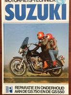 Suzuki GS550 GS750 1976-1982 Motorfietstechniek*NIEUWste NL*, Motoren, Handleidingen en Instructieboekjes, Suzuki