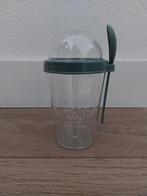 Riviera Maison yoghurt cup beker met lepel, Ophalen of Verzenden, Zo goed als nieuw
