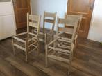 Handgemaakte antieke stoelen, Huis en Inrichting, Stoelen, Ophalen, Zo goed als nieuw, Hout, Vier