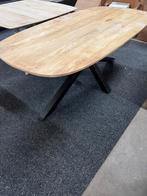 Black friday actie!! Eettafel deens ovaal 200cm naturel, Huis en Inrichting, Tafels | Eettafels, Info@savoireinteriors.com, 100 tot 150 cm