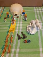 Playmobil vintage Eskimo's/Iglo/Honden Slee en Baby., Ophalen of Verzenden, Gebruikt