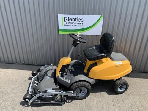 Rienties prijs |Stiga Villa 13 frontmaaier, Tuin en Terras, Zitmaaiers, Zo goed als nieuw, Minder dan 90 cm, Elektrische starter