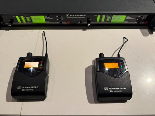 Sennheiser IEM SR3256 + 2x beltpack G3, Muziek en Instrumenten, Microfoons, Gebruikt, Overige typen, Draadloos, Ophalen of Verzenden