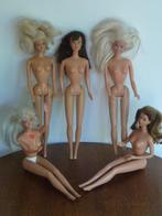 Barbie, Mattel INC.1966, China, Indonesia, Taiwan, 5x, Ophalen of Verzenden, Zo goed als nieuw, Barbie