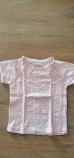 lichtroze T-shirt met appel van noppies, maat 68, Kinderen en Baby's, Babykleding | Maat 68, Meisje, Shirtje of Longsleeve, Noppies