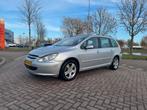 Peugeot 307 2.0 16V SW AUT 2005 Grijs automaat, Auto's, 4 cilinders, 7 stoelen, Origineel Nederlands, Particulier