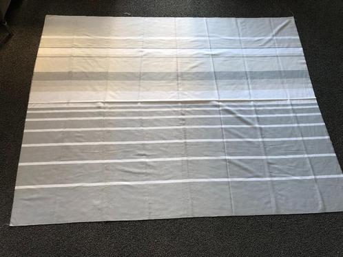 Gordijnstof 148x190 cm lap stof grijs dubbelzijdig - NIEUW, Hobby en Vrije tijd, Stoffen en Lappen, Zo goed als nieuw, 120 cm of meer