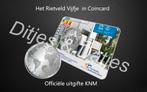 Rietveld Vijfje in coincard KNM - 5 euro herdenkingsmunt, Ophalen of Verzenden, Koningin Beatrix, Euro's